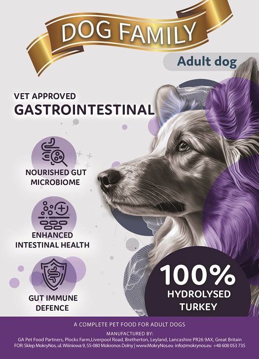 Karma weterynaryjna dla psa z hydrolizowanym indykiem