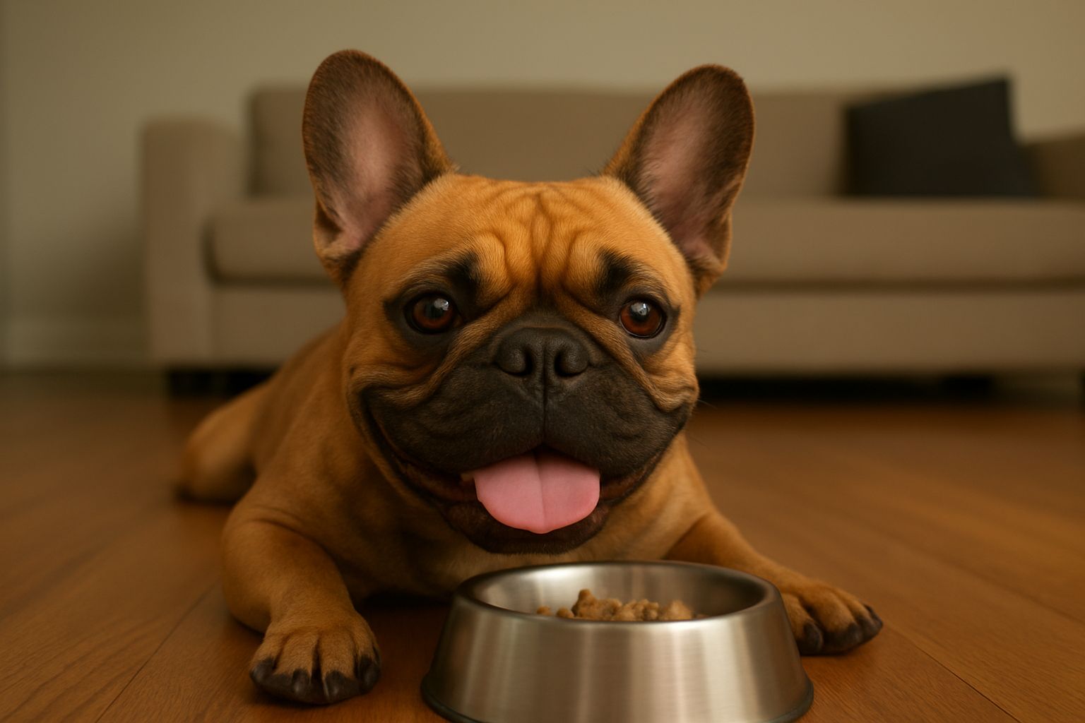 buldog francuski - alergiczny pies, który potrzebuje zbilansowanej diety