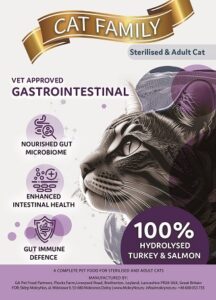 Karma weterynaryjna dla kota gastrointestinal z hydrolizowanym białkiem - polecana przy alergiach i problemach trawiennych.